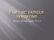 Chronic Fatigue Syndrome