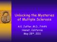Unlocking the Mysteries of Multiple Sclerosis PowerPoint PPT Presentation