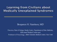 Learning from Civilians about Medically Unexplained Syndromes