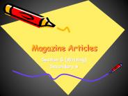 Magazine Articles