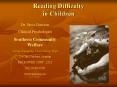 Reading Difficulty in Children PowerPoint PPT Presentation