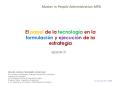 El papel de la tecnologнa en la formulaciуn y ejecuciуn de la estrategia PowerPoint PPT Presentation