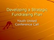 Developing a Strategic Fundraising Plan