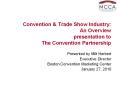 Convention & Trade Show Industry: An Overview presentation to The Convention Partnership PowerPoint PPT Presentation