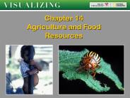 Chapter 14  Agriculture and Food Resources