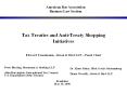 Tax Treaties and Anti-Treaty Shopping Initiatives PowerPoint PPT Presentation