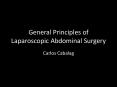 General Principles of Laparoscopic Abdominal Surgery PowerPoint PPT Presentation