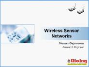 Wireless Sensor Networks