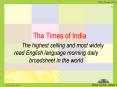 The Times of India PowerPoint PPT Presentation