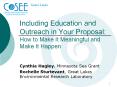 Including Education and Outreach in Your Proposal: How to PowerPoint PPT Presentation
