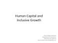 Human Capital and Inclusive Growth PowerPoint PPT Presentation