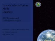 Launch Vehicle Failure Mode