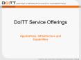 DoITT Service Offerings PowerPoint PPT Presentation
