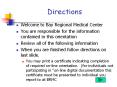 Directions PowerPoint PPT Presentation