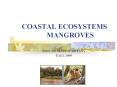 COASTAL ECOSYSTEMS  MANGROVES PowerPoint PPT Presentation