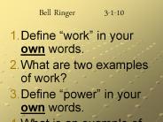 Bell Ringer  3-1-10