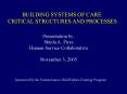 BUILDING SYSTEMS OF CARE PowerPoint PPT Presentation
