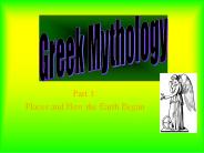 Greek Mythology