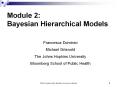 Module 2: Bayesian Hierarchical Models PowerPoint PPT Presentation