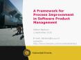 A Framework for Process Improvement in Software Product Management PowerPoint PPT Presentation