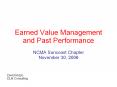 Earned Value Management and Past Performance PowerPoint PPT Presentation