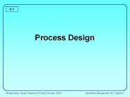 Process Design