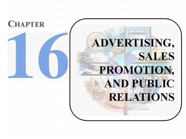 ADVERTISING, SALES PROMOTION, AND PUBLIC RELATIONS