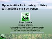 Opportunities for Growing, Utilizing