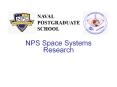NPS Space Systems PowerPoint PPT Presentation