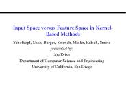 Input Space versus Feature Space in Kernel-Based Methods