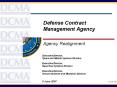 Defense Contract Management Agency PowerPoint PPT Presentation