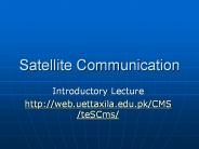 Satellite Communication