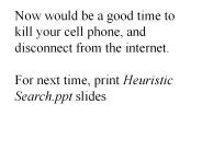 Uniformed Search Problem Solving