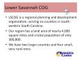 Lower Savannah COG PowerPoint PPT Presentation