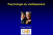 Psychologie du vieillissement