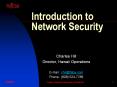 Introduction to Network Security Charles Hill Director PowerPoint PPT Presentation
