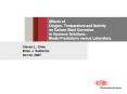 Effects of Oxygen, Temperature and Salinity on Carbon Steel Corrosion in Aqueous Solutions -  Model Predictions versus Laboratory PowerPoint PPT Presentation