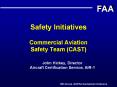 Safety Initiatives  Commercial Aviation Safety Team (CAST) PowerPoint PPT Presentation