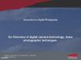 Introduction to Digital Photography PowerPoint PPT Presentation