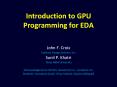 Introduction to GPU Programming for EDA PowerPoint PPT Presentation