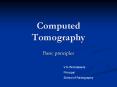 Computed Tomography PowerPoint PPT Presentation