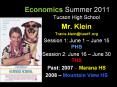 Economics Summer 2011 PowerPoint PPT Presentation