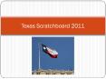 Texas Scratchboard 2011 PowerPoint PPT Presentation