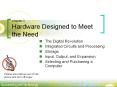 Chapter 2 Hardware Designed to Meet the Need PowerPoint PPT Presentation