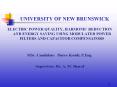 ELECTRIC POWER QUALITY, HARMONIC REDUCTION AND ENERGY SAVING USING MODULATED POWER FILTERS AND CAPACITOR COMPENSATORS PowerPoint PPT Presentation