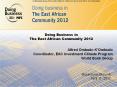 Doing Business in The East African Community 2012 PowerPoint PPT Presentation