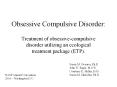 Obsessive Compulsive Disorder PowerPoint PPT Presentation