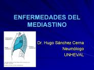 ENFERMEDADES DEL MEDIASTINO