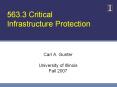 563.3 Critical Infrastructure Protection PowerPoint PPT Presentation