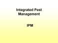 Integrated Pest Management PowerPoint PPT Presentation